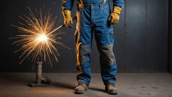 Le pantalon de soudeur pour une protection optimale 1250 : sécurité garantie